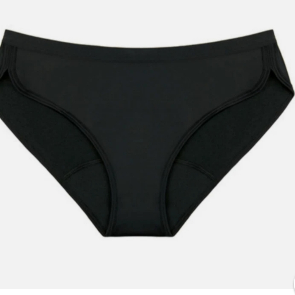 THINX Period Underwear Panty Super Absorbency Hi-Waist Black Colour NIP